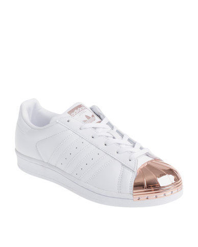 adidas superstar metal toe rose gold